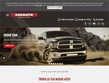 Tablet Screenshot of cavauto.com